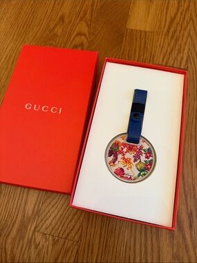 Gucci Boutique Fabric Luggage Tag
